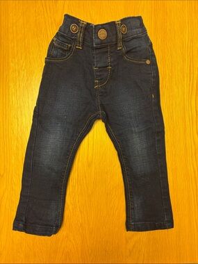 Next Dark Blue Baby Denim Jeans - 6-9 months